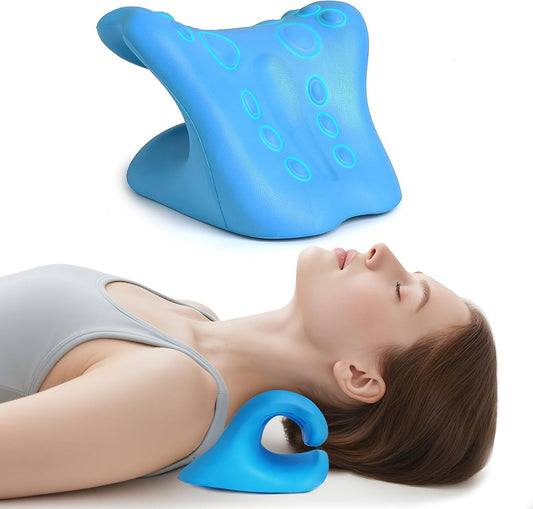 Almohada Cervical De Tracción - Alivio Para El Dolor De Cuello Y Hombros